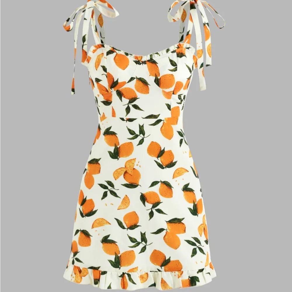Orange Dress